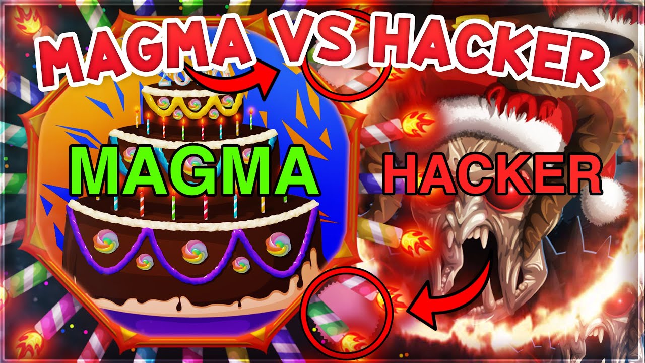 AGMA.IO 1v1 MAGMA VS HACKER?! REVENGE *150 RECOMBINES & 100XXL BOTS?!*