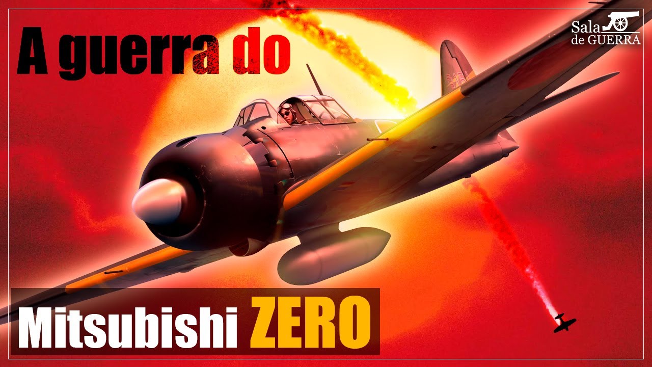 As batalhas épicas do MITSUBISHI ZERO na Segunda Guerra Mundial