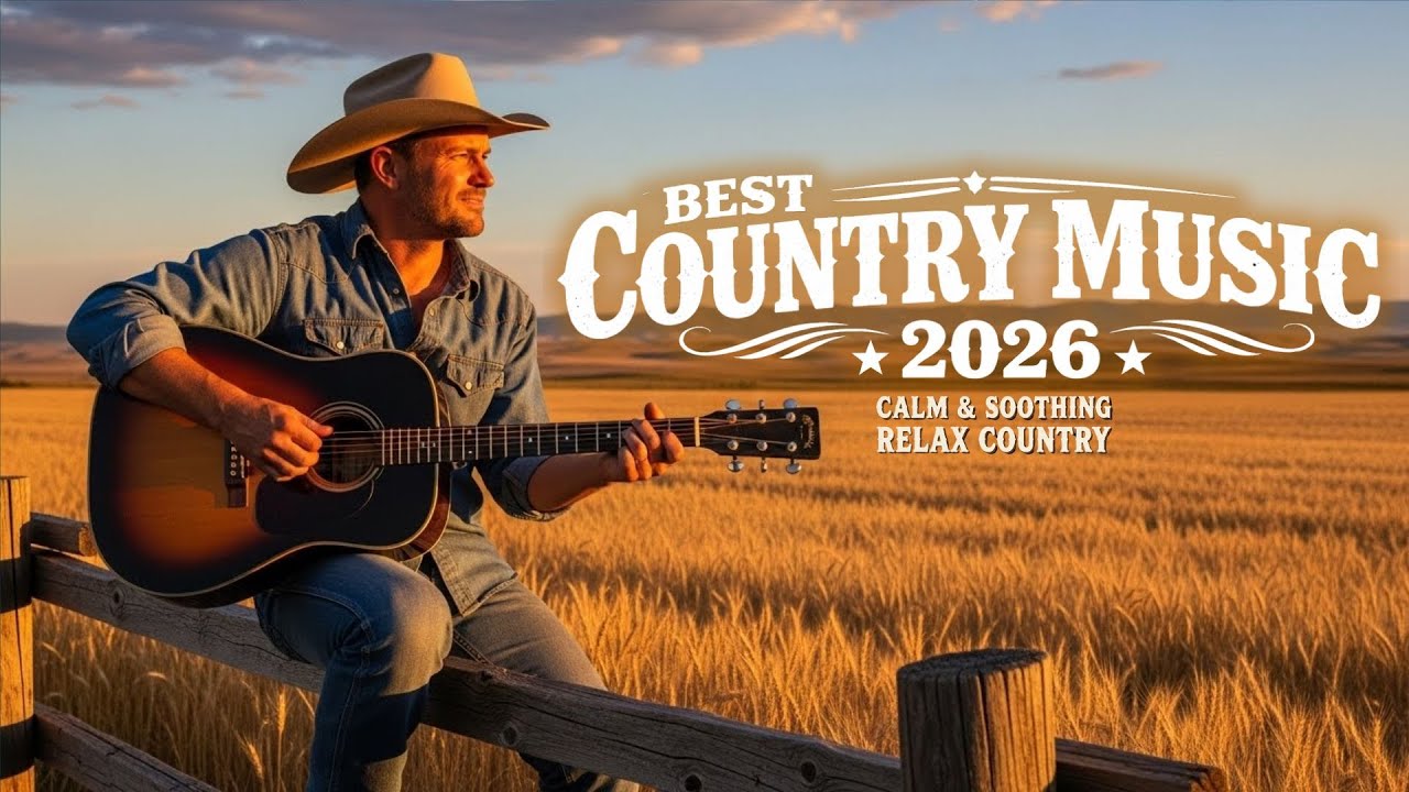 Relaxing Country Music 🌾 Calm Acoustic Guitar for Stress Relief