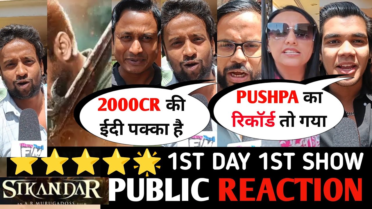 Sikandar Movie First Day First Show Public Review || sikandar public reaction #salmankhan #sikandar