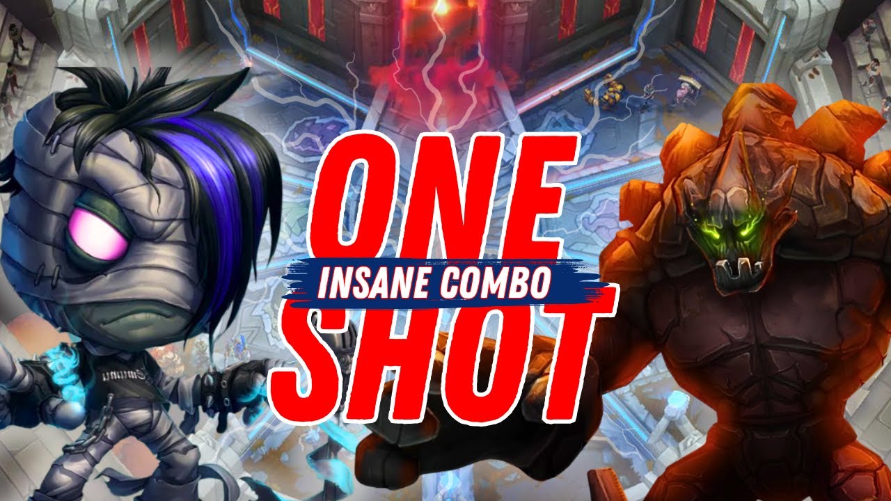One Shot Builds with Amumu and Malphite | Lol Arena Gameplay