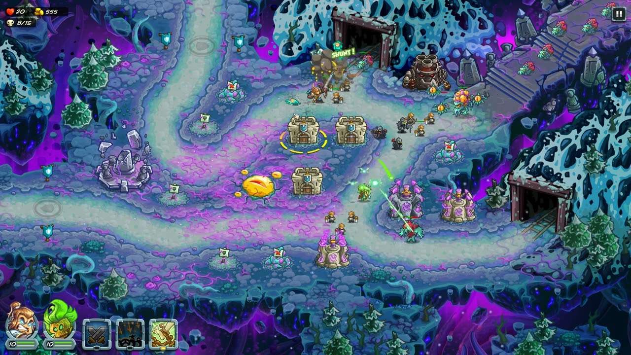 Kingdom Rush Alliance DESECRATED TEMPLE  [veteran] [campaign]