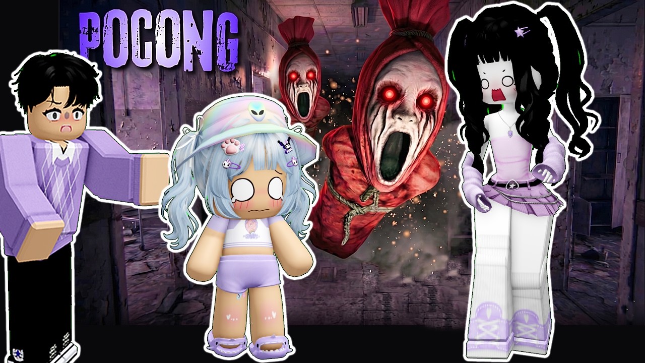 BIBI DIKEJAR POCONG MERAH YANG MENYERAMKAN -BIMALA HOROR EDITION || CURSED HOSPITAL🏡ROBLOX INDONESIA