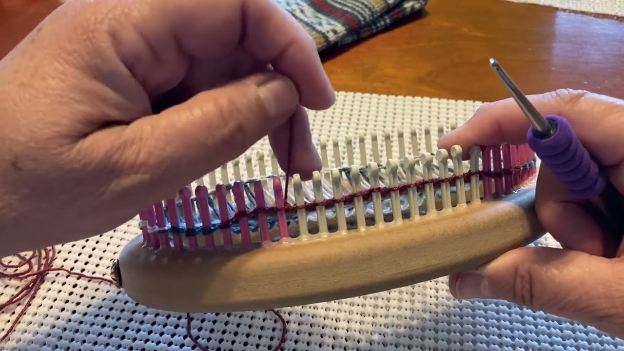 Loom Knit Step 2 Part 2 Toe Up Socks Loom-a-long - Toe Short Row Increases