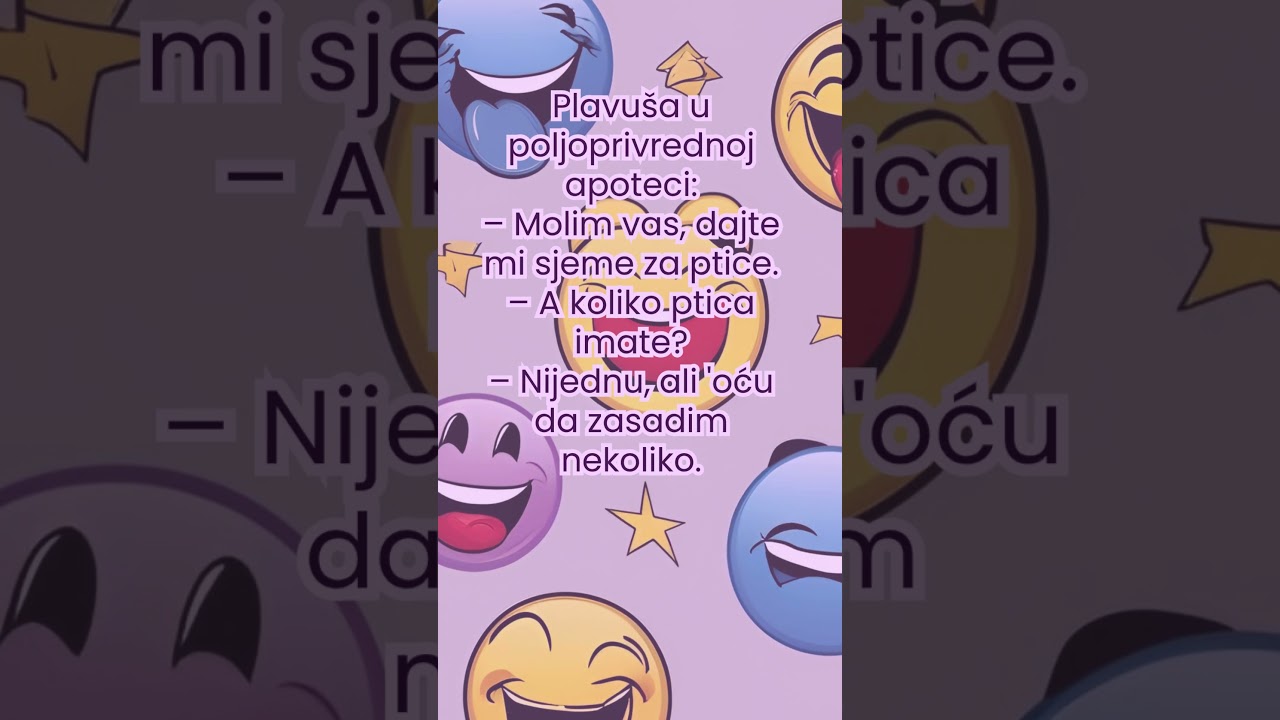 Plavu&scaron;a sadi! 😄😁 #humor #vicevi #zabava #komedija #smijeh #smijesno #balkan #smehdosuza #vicplavuse