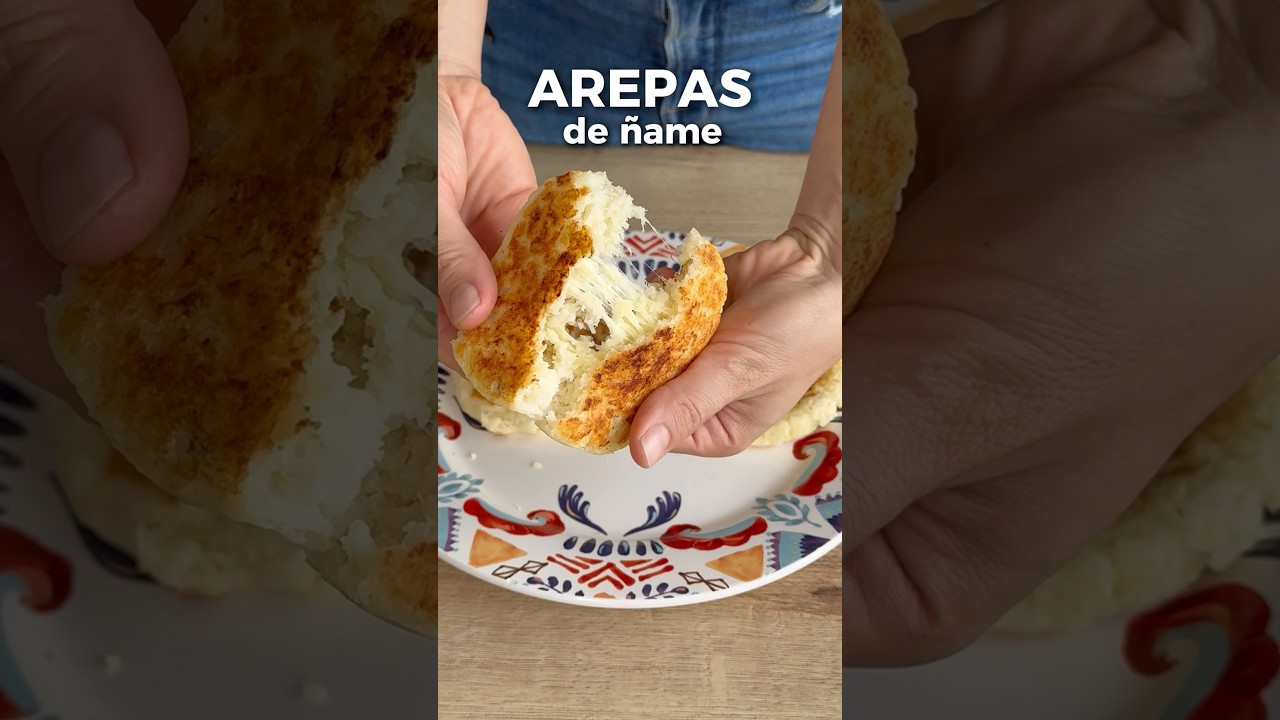 Arepas de &Ntilde;ame, las conoc&iacute;as? Son espectaculares #achiote18 #arepas #&ntilde;ame #arepascolombianas