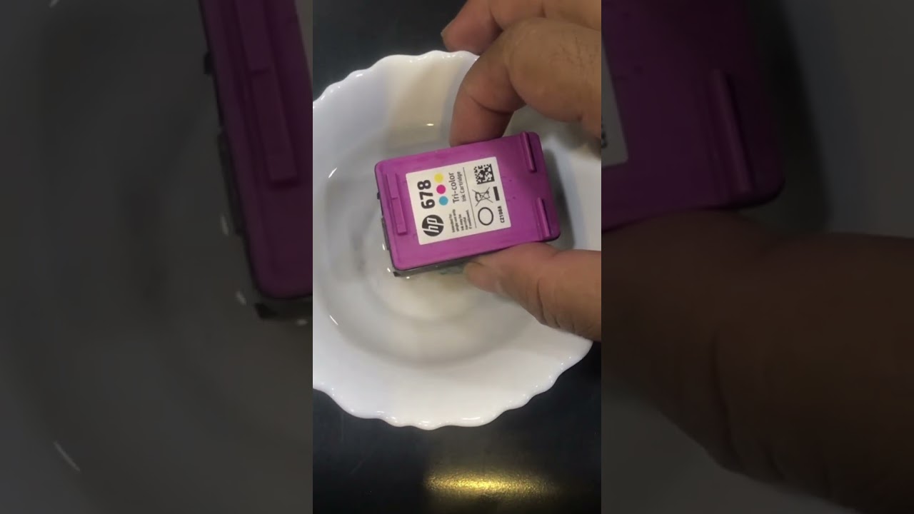 Clean Inkjet Printer Cartridge and Unblock Head Nozzle