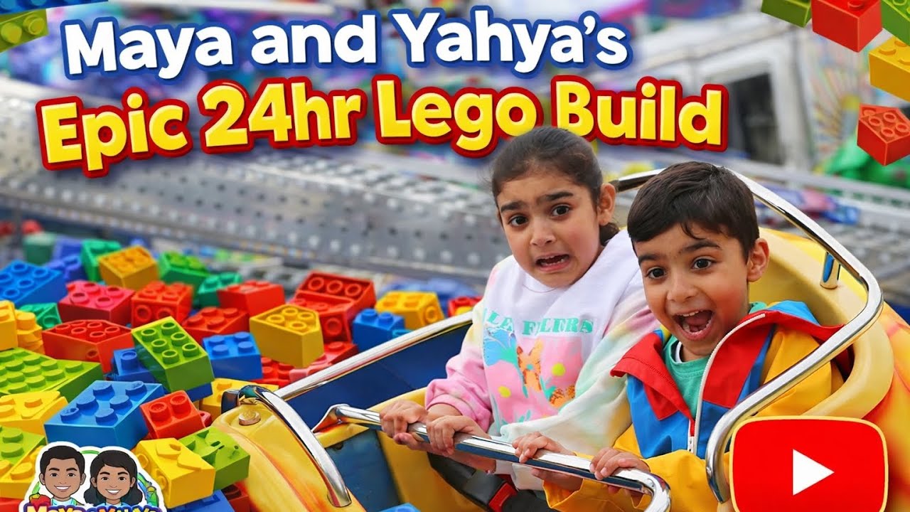 MAYA AND YAHYA EPIC 24HR LEGO TECHNIC BUILD