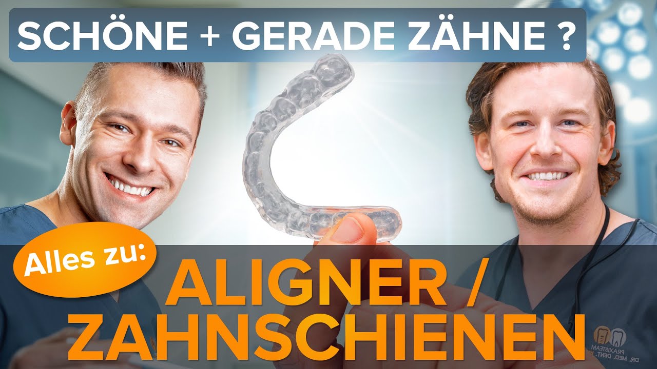 Schöne gerade Zähne durch Aligner / unsichbare Zahnspangen? Das MUSST du wissen zu drsmile und Co