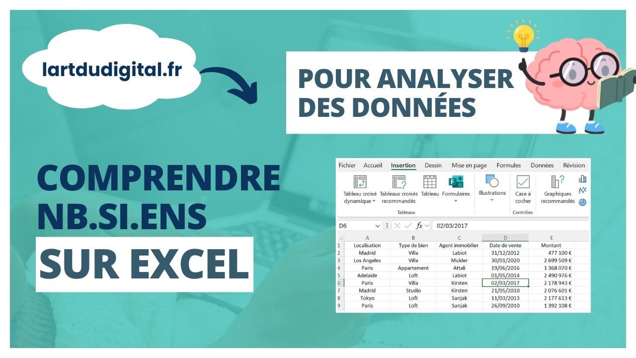 Utiliser NB.SI.ENS pour analyser des données