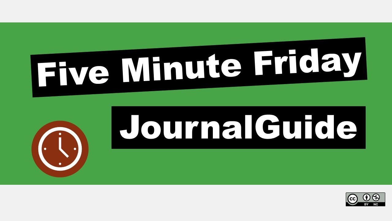 Explore Journals with JournalGuide | Five Minute Friday