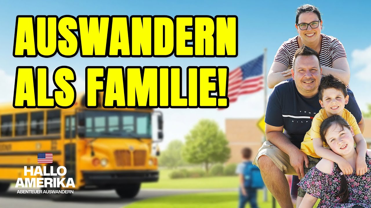 Auswandern mit Kind &ndash; Schulstart & Alltag als Familie in den USA 🇺🇸