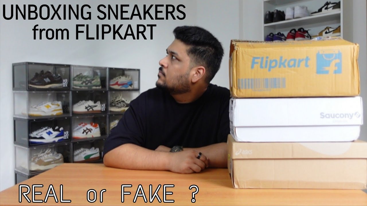 Unboxing sneakers from Flipkart | New Balance, Asics & Saucony |