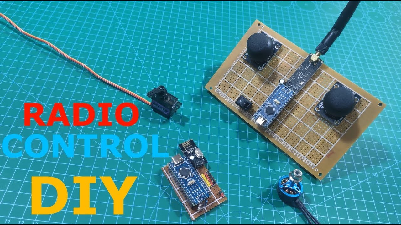 Cheap and Simple Radio Control Making for RC Models. DIY RC 5-Channel(изготовление радиоуправления)