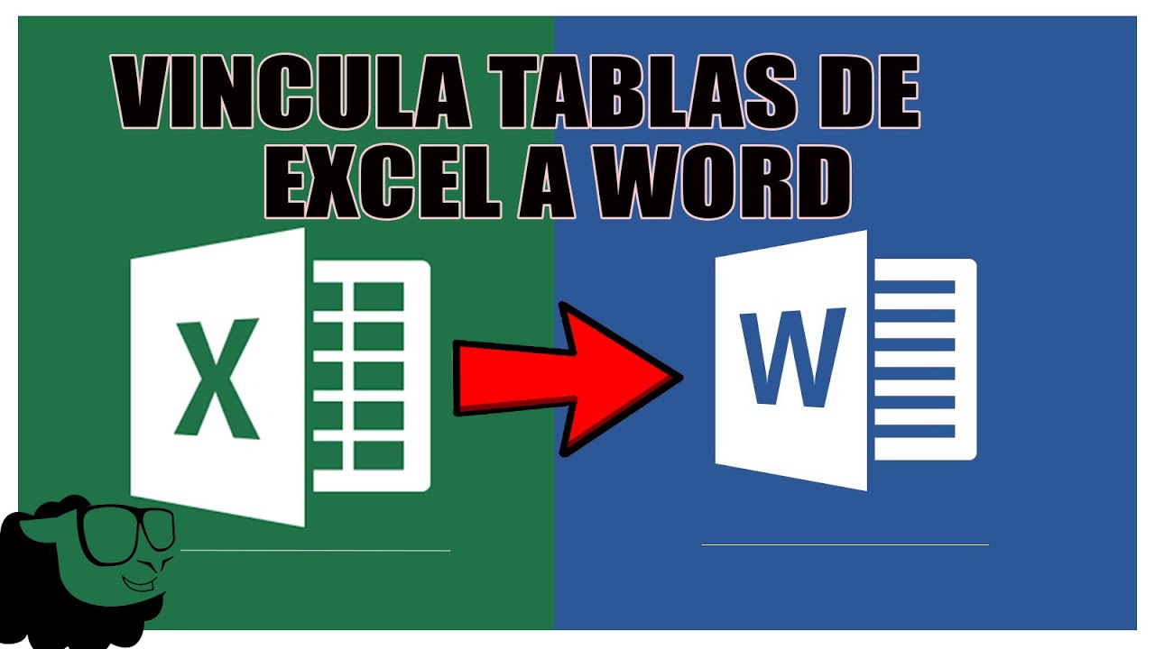 Aprende a vincular tablas de Excel a Word. Exportar de Excel a Word.