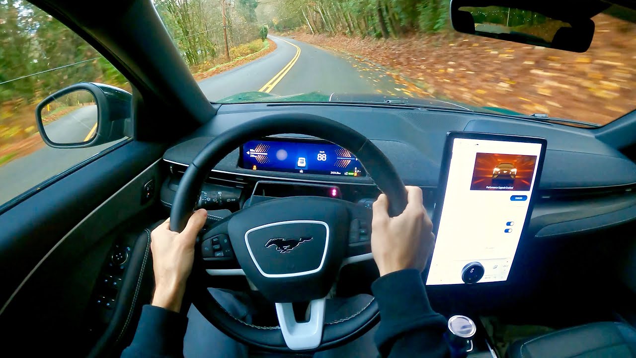 Ford Mustang Mach-E Rally 2025 - dojeżdżaj do pracy w deszczu!