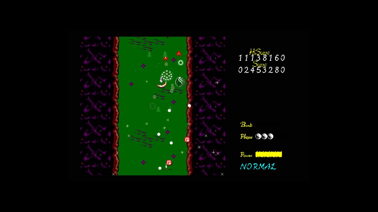 Touhou 2 - The Story of Eastern Wonderland - Normal - 1cc - ReimuC + Extra Unlock