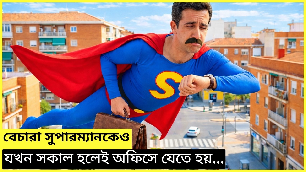 বেচারা সুপারম্যান যখন ভুল জায়গায় জন্ম  নিয়ে ফেসে যায়  😂🤣😆 । movie explain Bangla ।