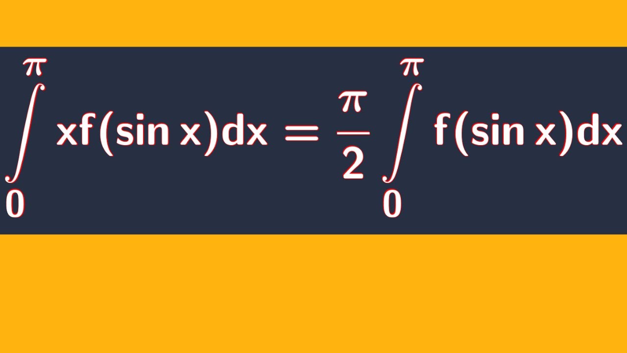A nice integration trick!