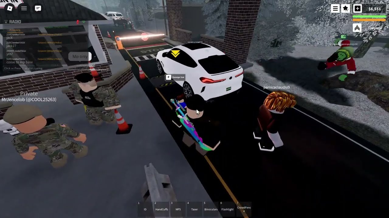 I joined the military in Camp Alpine!