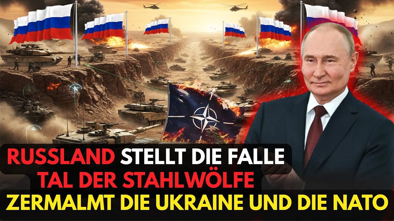 Russland stellt die Falle Tal der Stahlwölfe und zerschlägt den größten Vorstoß von Ukraine und NATO