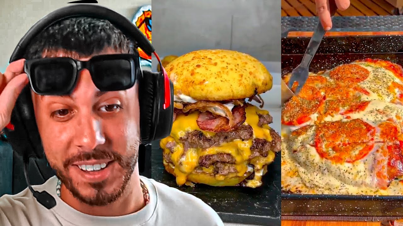 VIDEOS DE COMIDA PARA SUFRIR DE HAMBRE 🍔