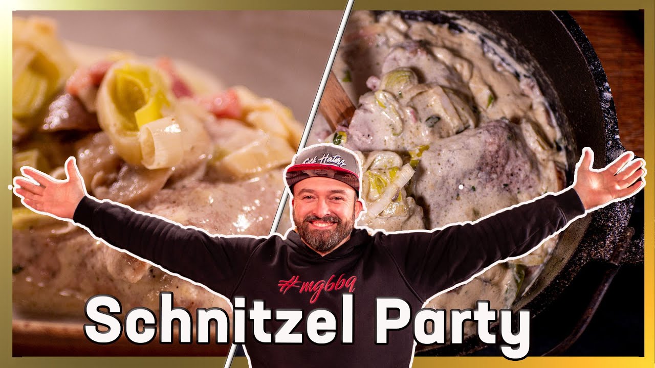 Freche Schnitzel | Schnitzelparty aus dem Dutch Oven