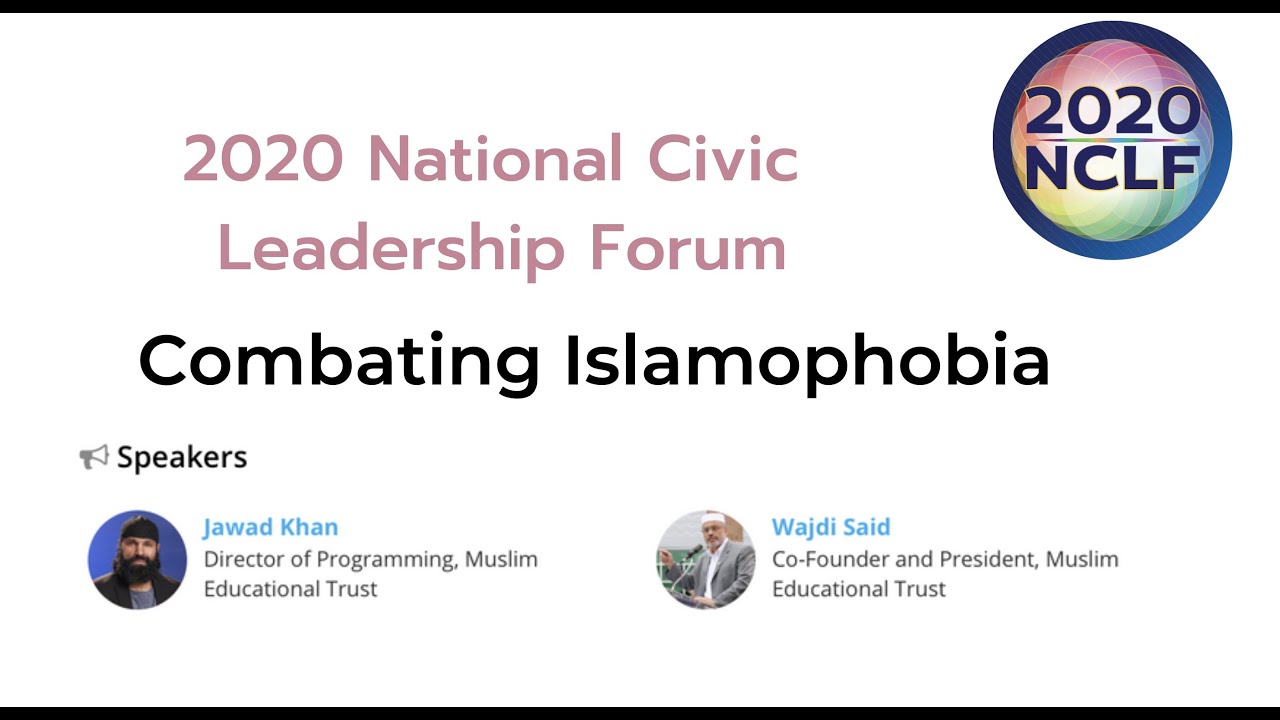 2020 NCLF- Combating Islamophobia