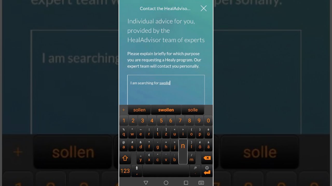 04 Digital Nutrition Search   HealAdvisor App EN