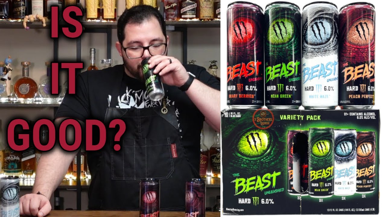 Taste Testing and Reviewing Monster's Alcoholic 'Beast Unleashed'.
