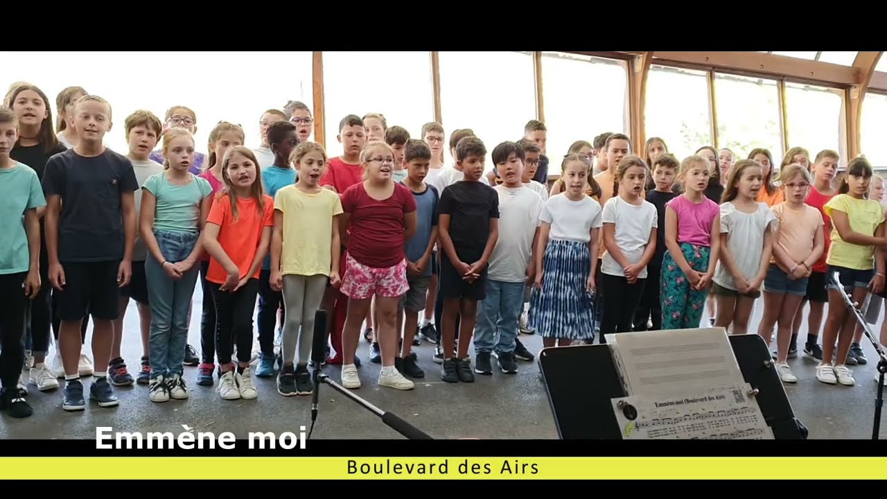 Chorale collège René Cassin 2022 - Emmène moi / Boulevard des Airs.