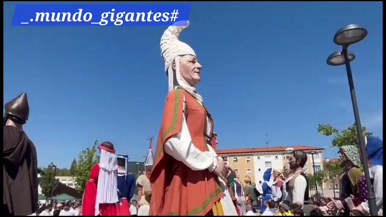 GIGANTADA 75 ANIVERSARIO BARRIO DE LA TXANTREA. PARTE III. GIGANTES 