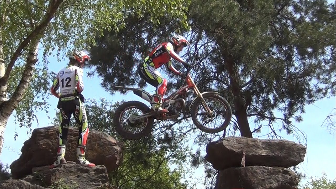 Championnat d'Europe de trial à Bréal-sous-Montfort 2022