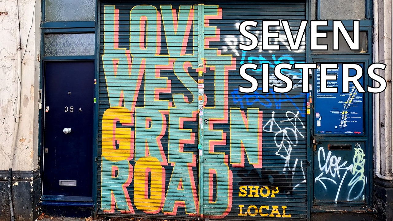 TOTTENHAM, SEVEN SISTERS, WEST GREEN RD – Saturday Afternoon Walk / London N15 – N116 [4K]