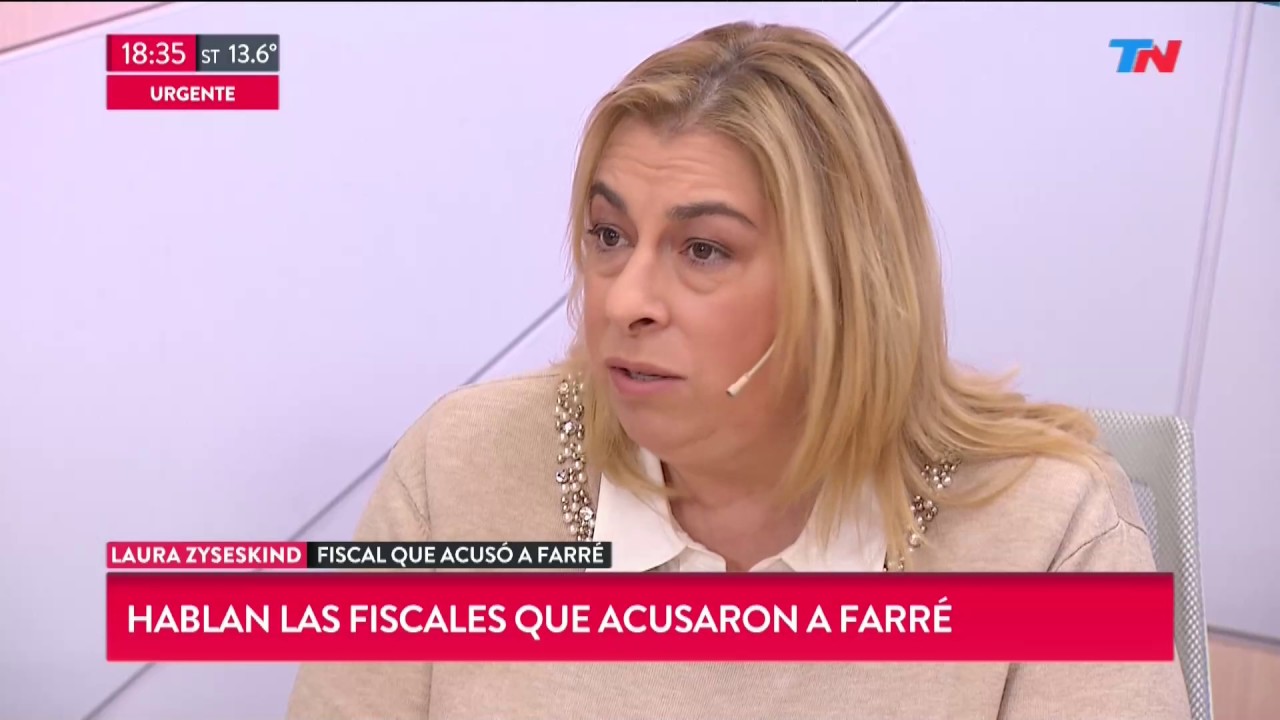 Las fiscales que acusaron a Farré en 