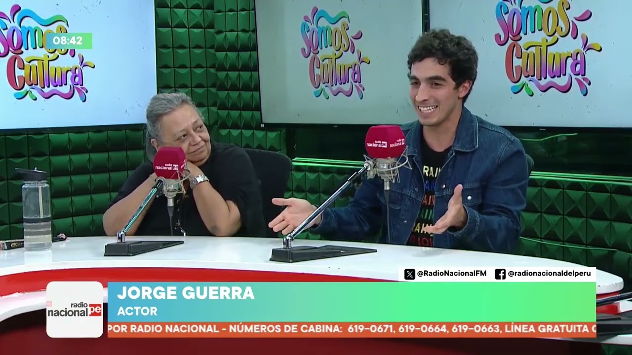 Radio Nacional entrevista a los actores Gabriela Velásquez y Jorge Guerra en la obra Buenas personas