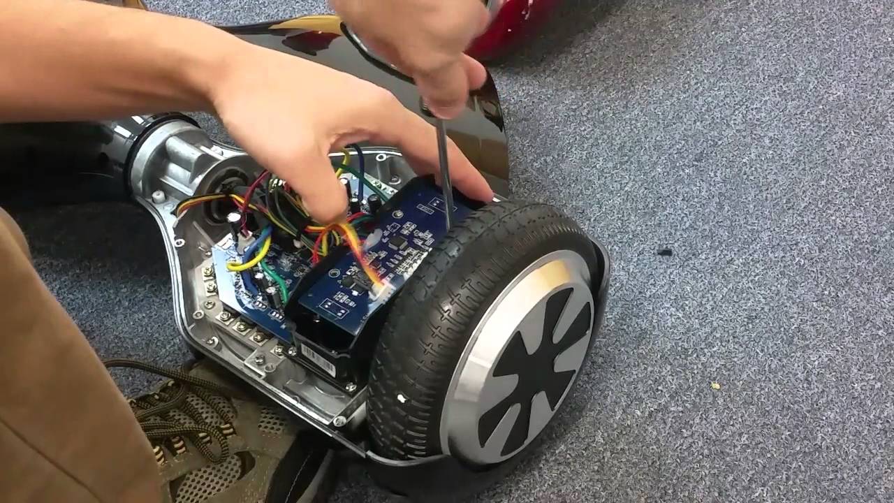 How To Replace Gyroscope In Hoverboard - Wheel Not Spinning - How To Tutorial