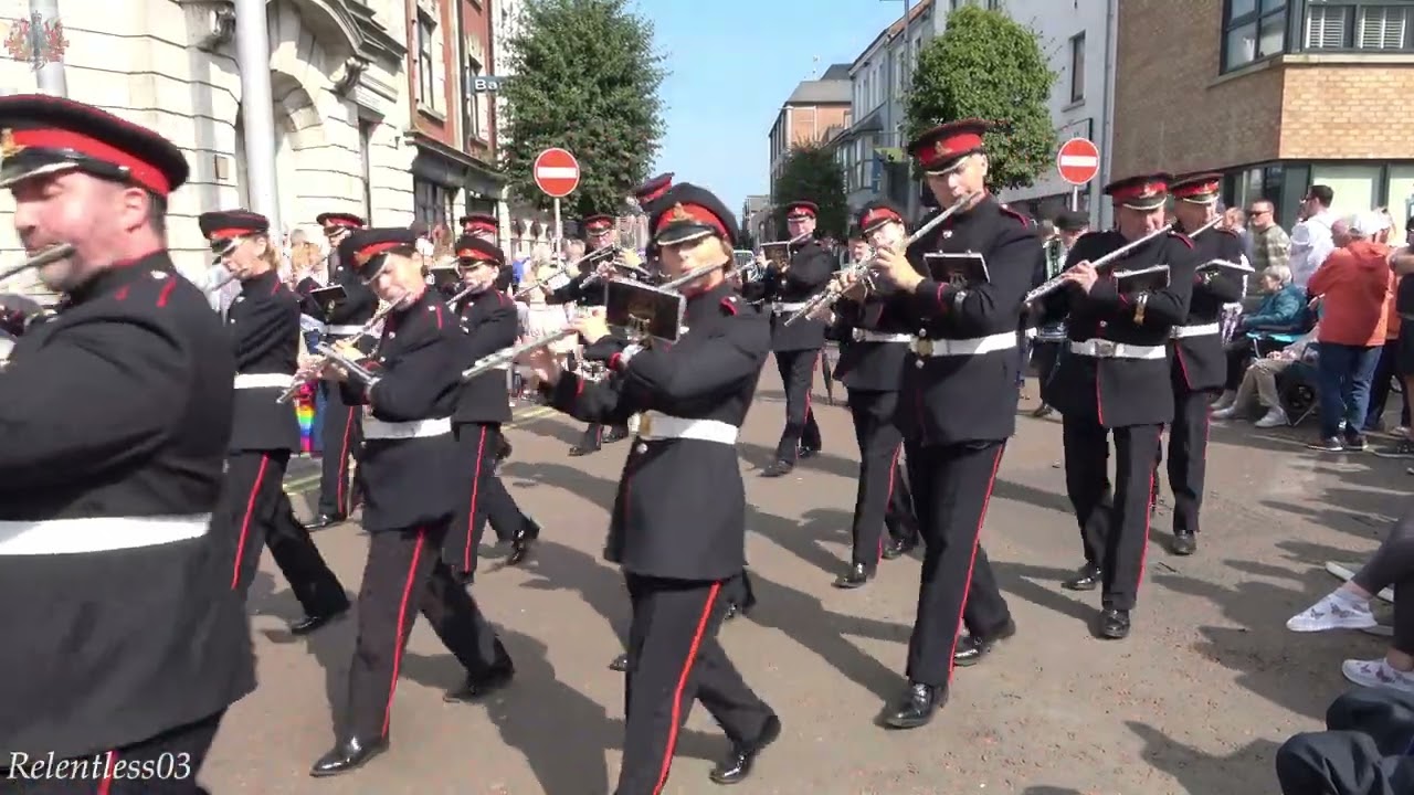 Kellswater F.B. (No.1) @ Co. Antrim Black Saturday Parade ~ Ballymena ~ 31/08/24 (4K)