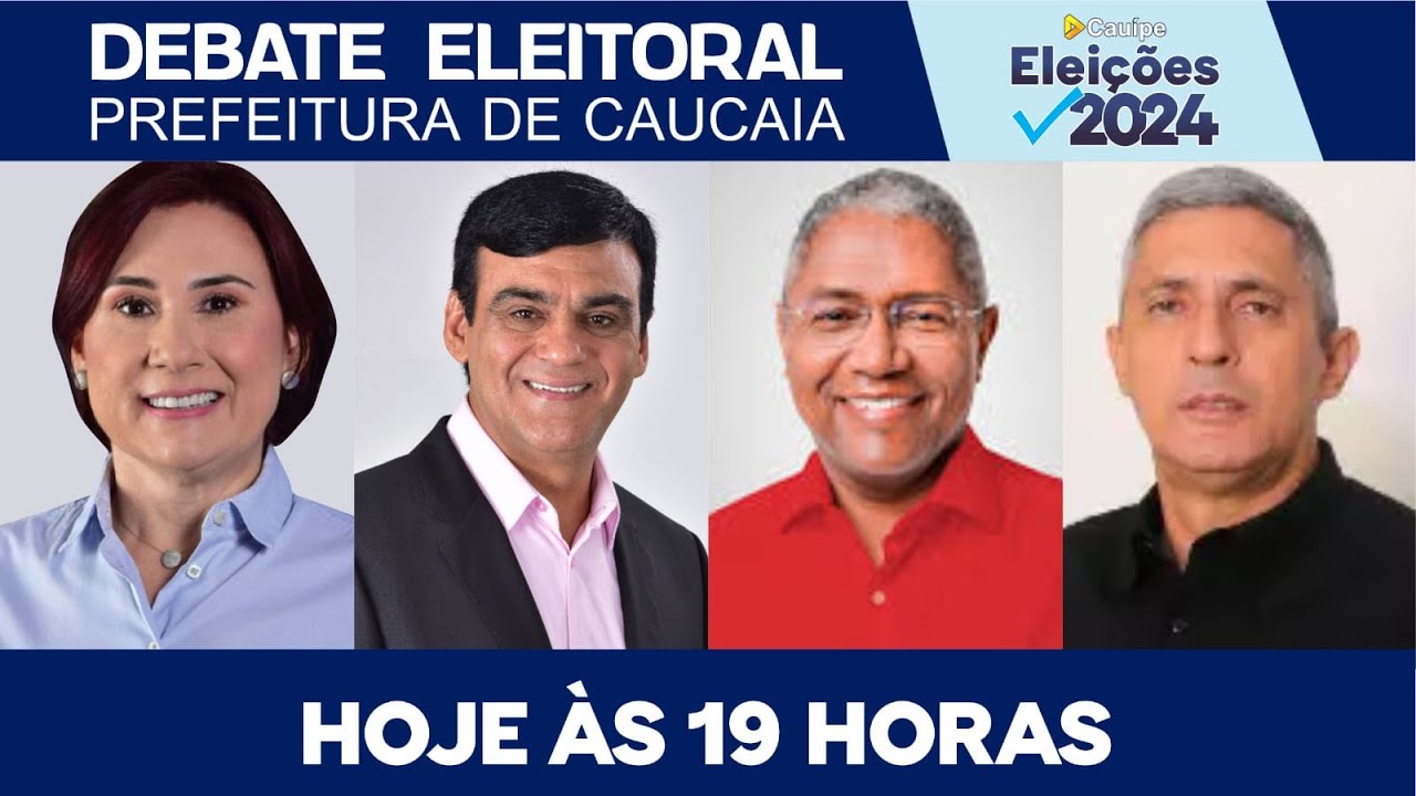ELEIÇÕES 2024: DEBATE COM OS CANDIDATOS DE CAUCAIA