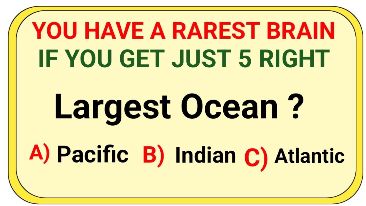Can You Answer These 3 Easy But Tricky World GK Questions?