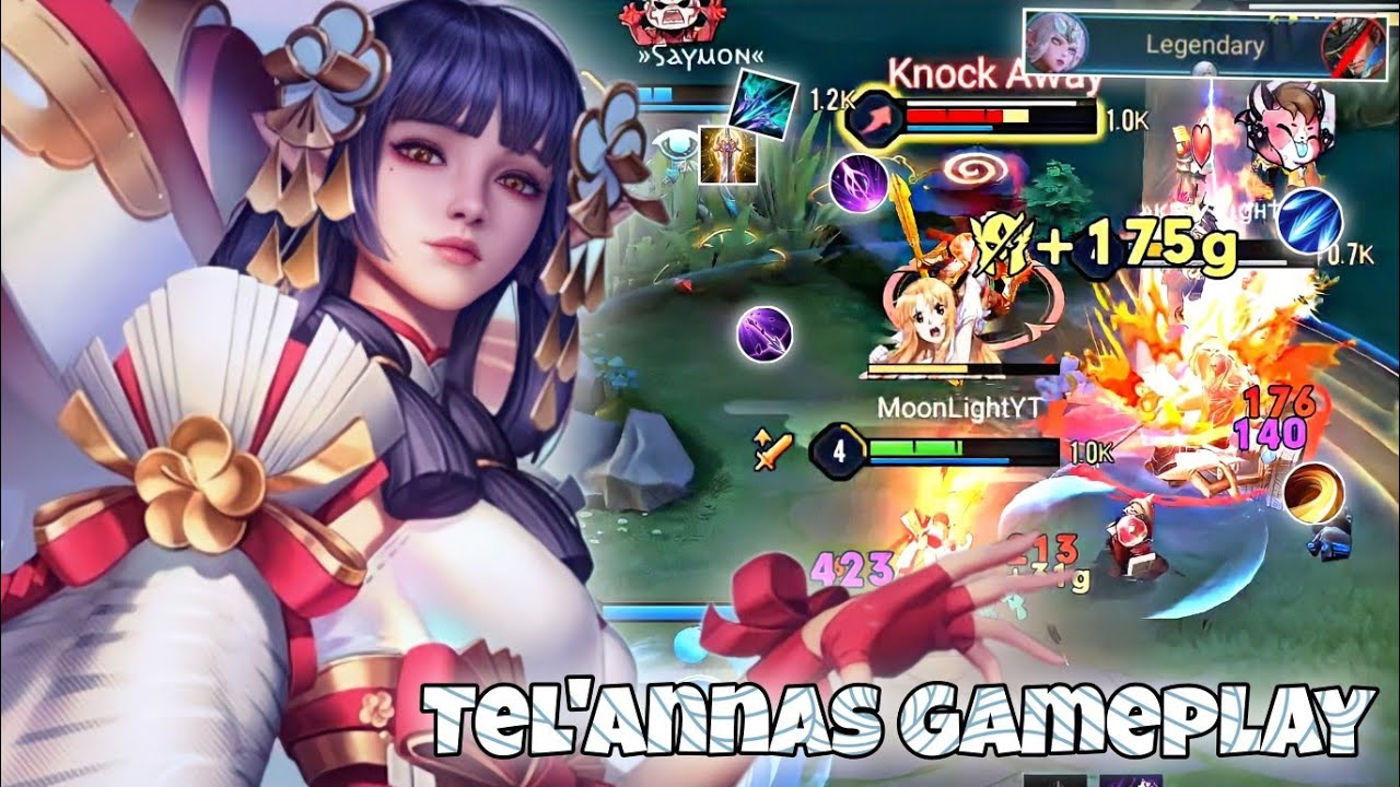 Tel'annas Dragon Lane Pro Gameplay | Arena of Valor Li&ecirc;n Qu&acirc;n mobile CoT