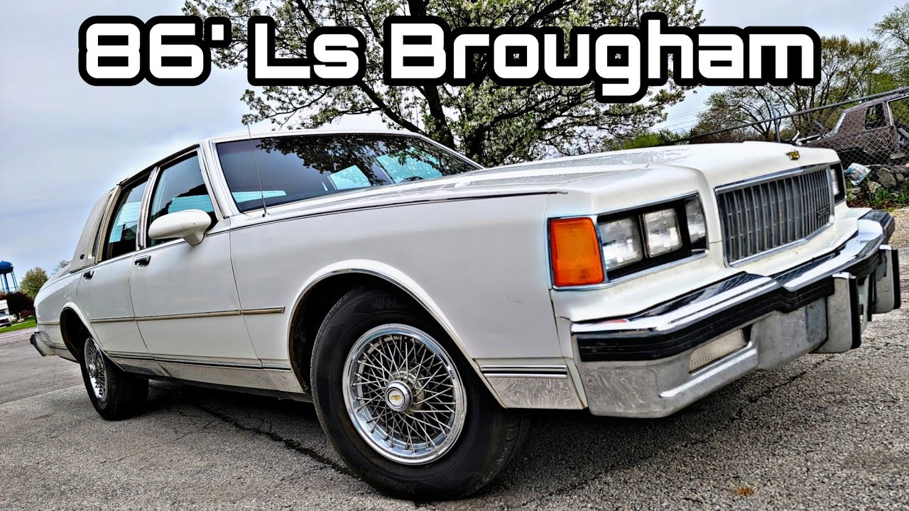 Rare 1986 Chevy Caprice LS Brougham