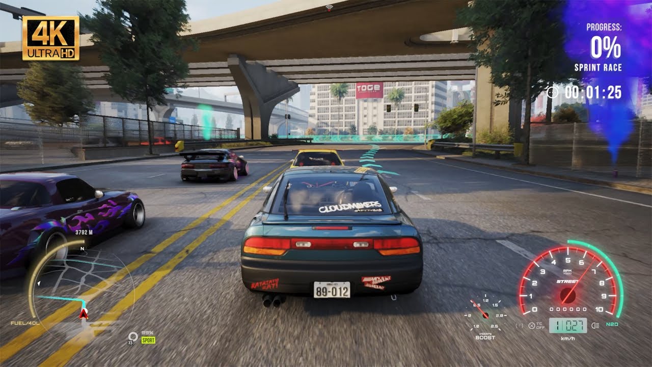 CarX Street (2025) - 60 minutes of Gameplay [4K60FPS]