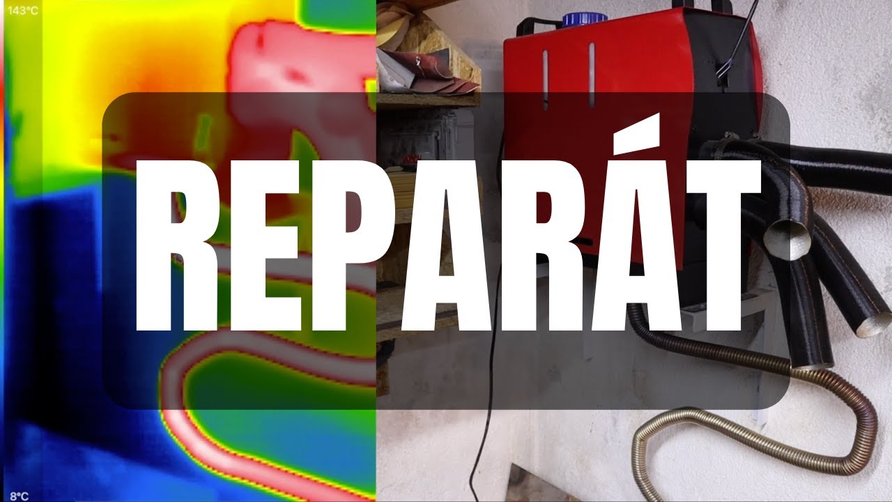Naftové topení s radiátorem na výfuku 2 - REPARÁT