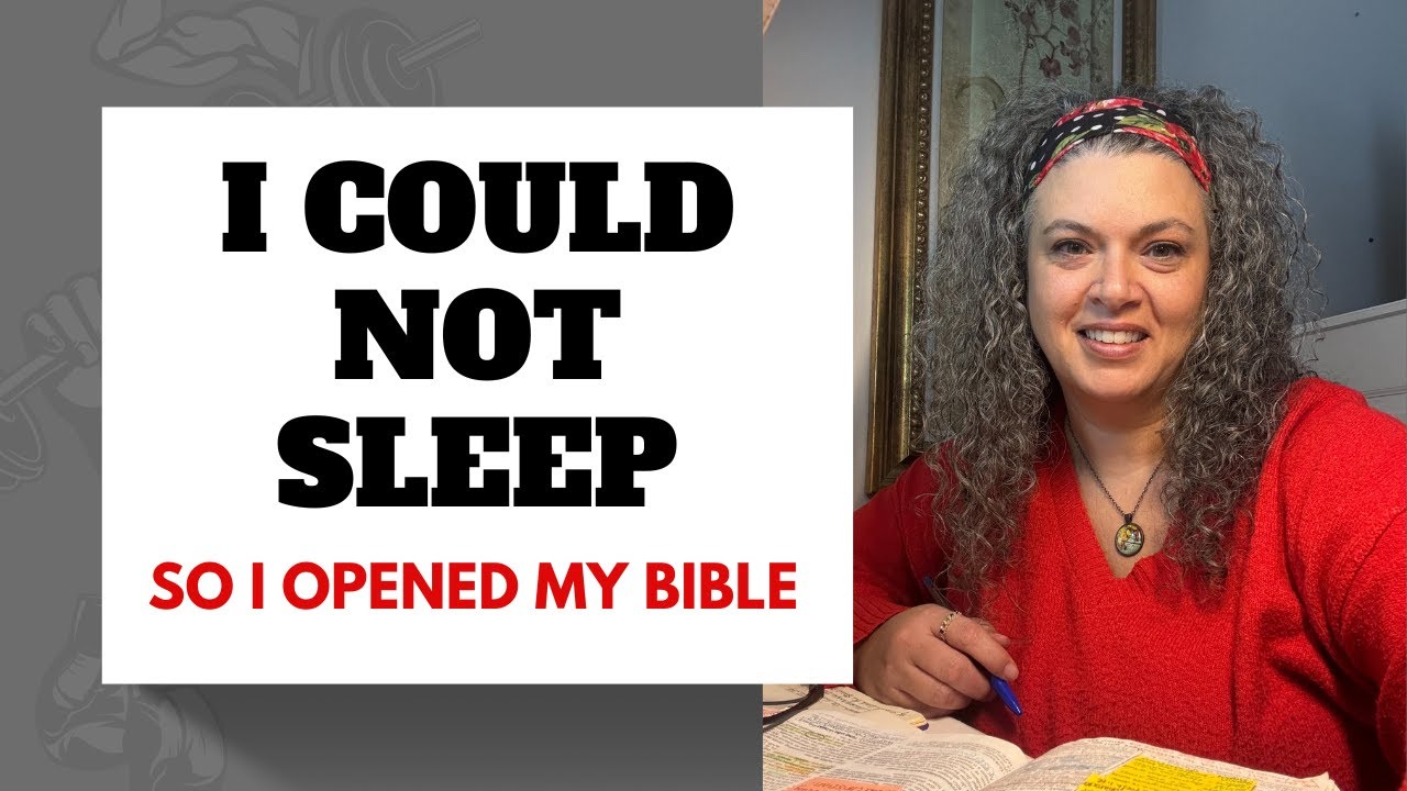 When I Couldn’t Sleep- A Scripture Met Me in the Night | Here on Purpose