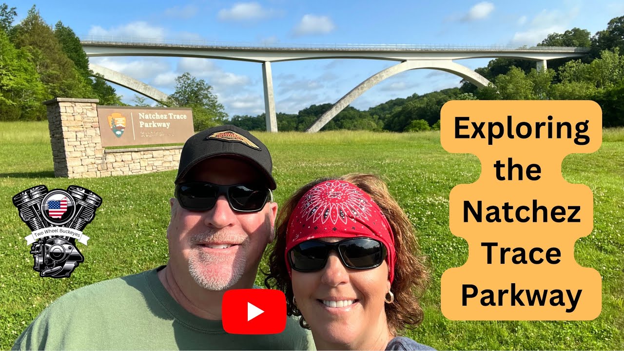 Riding the Natchez Trace Parkway: AND Exploring Elvis Presley's Birthplace #motorcycle #motovlog