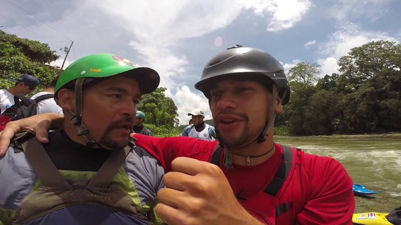 Competencia Nacional de freestyle kayaking Peralta Costa Rica