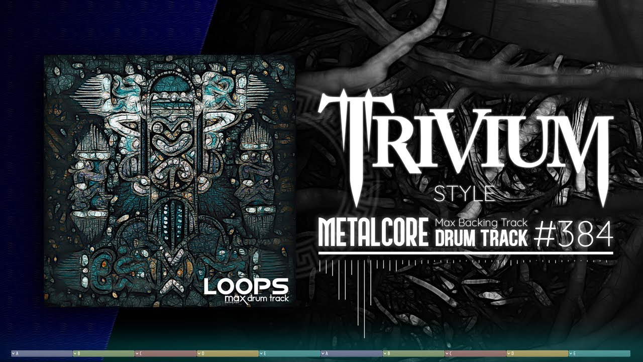 Metalcore Drum Track / Trivium Style / 110 bpm