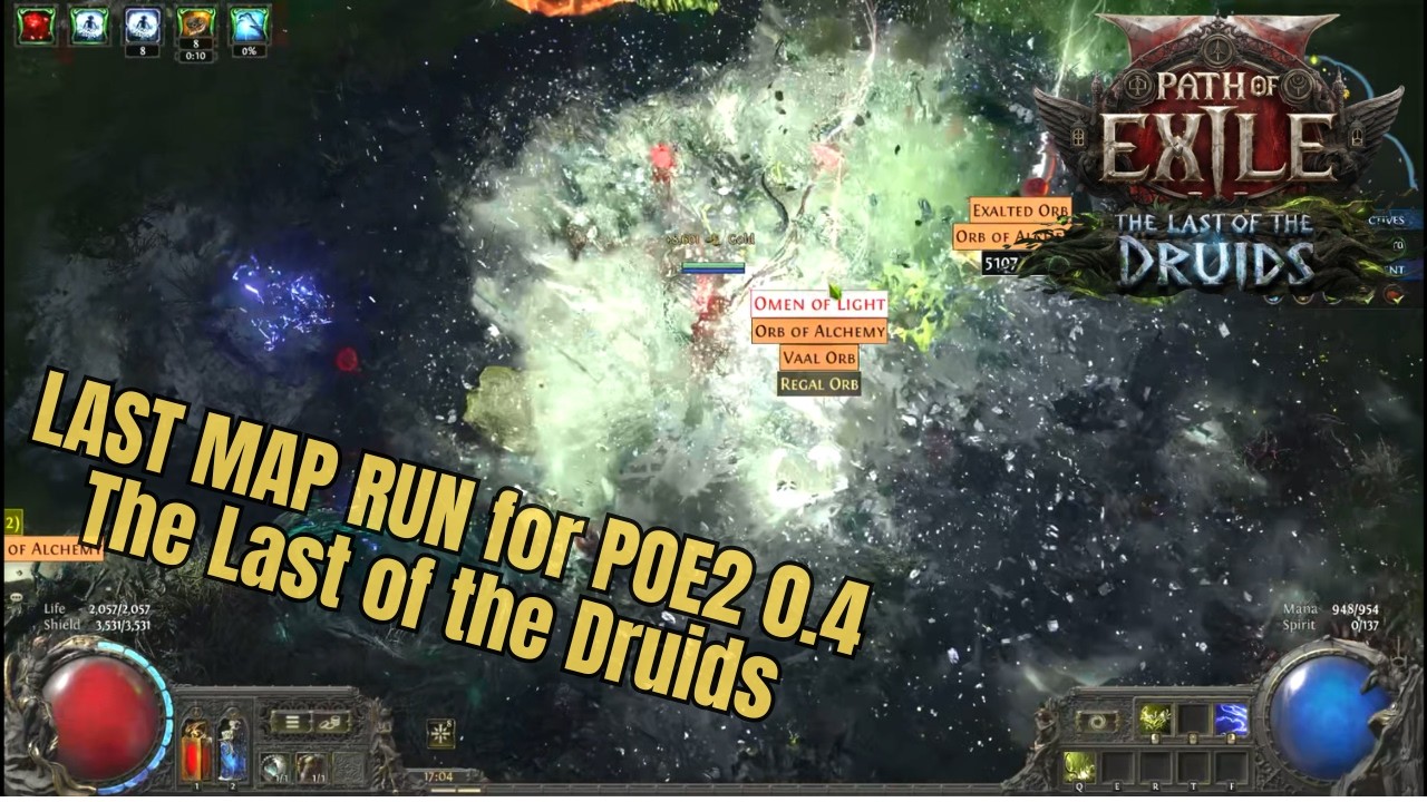 One Last POE2 0.4 map run Before the POE1 Mirage League!
