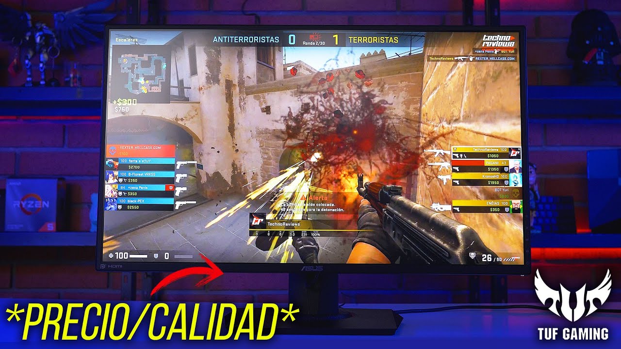 MONITOR 165HZ 1440P *PRECIO/CALIDAD* 😱 ASUS TUF Vg27A